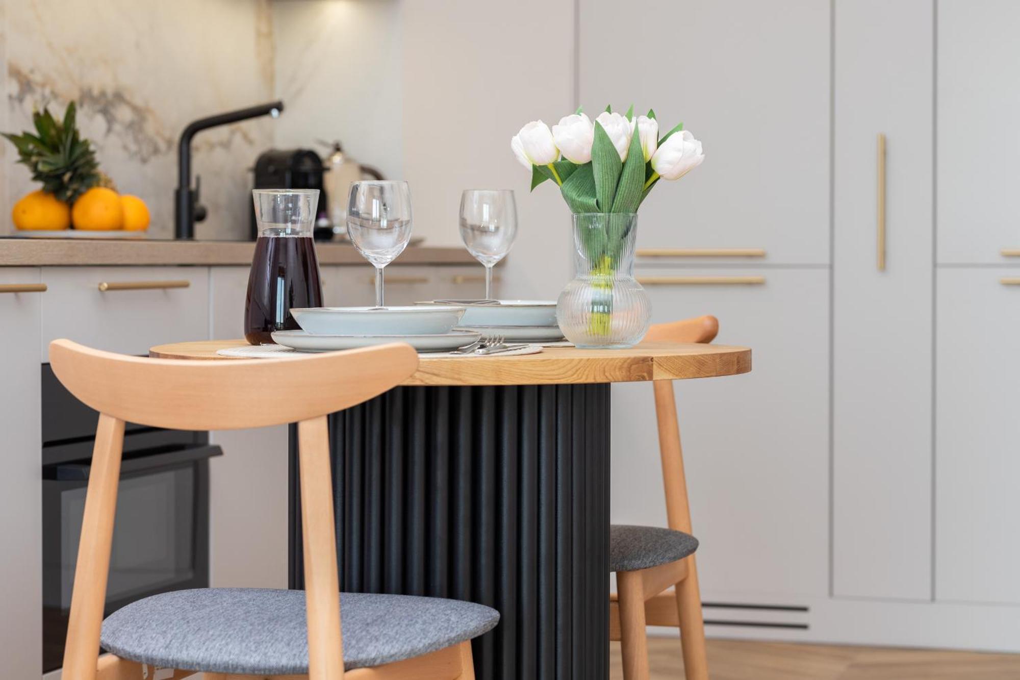 Sienna Grobla Apartment With View Of The Motlawa Terrace & Sauna, Gym By Noclegi Renters Gdansk Bagian luar foto