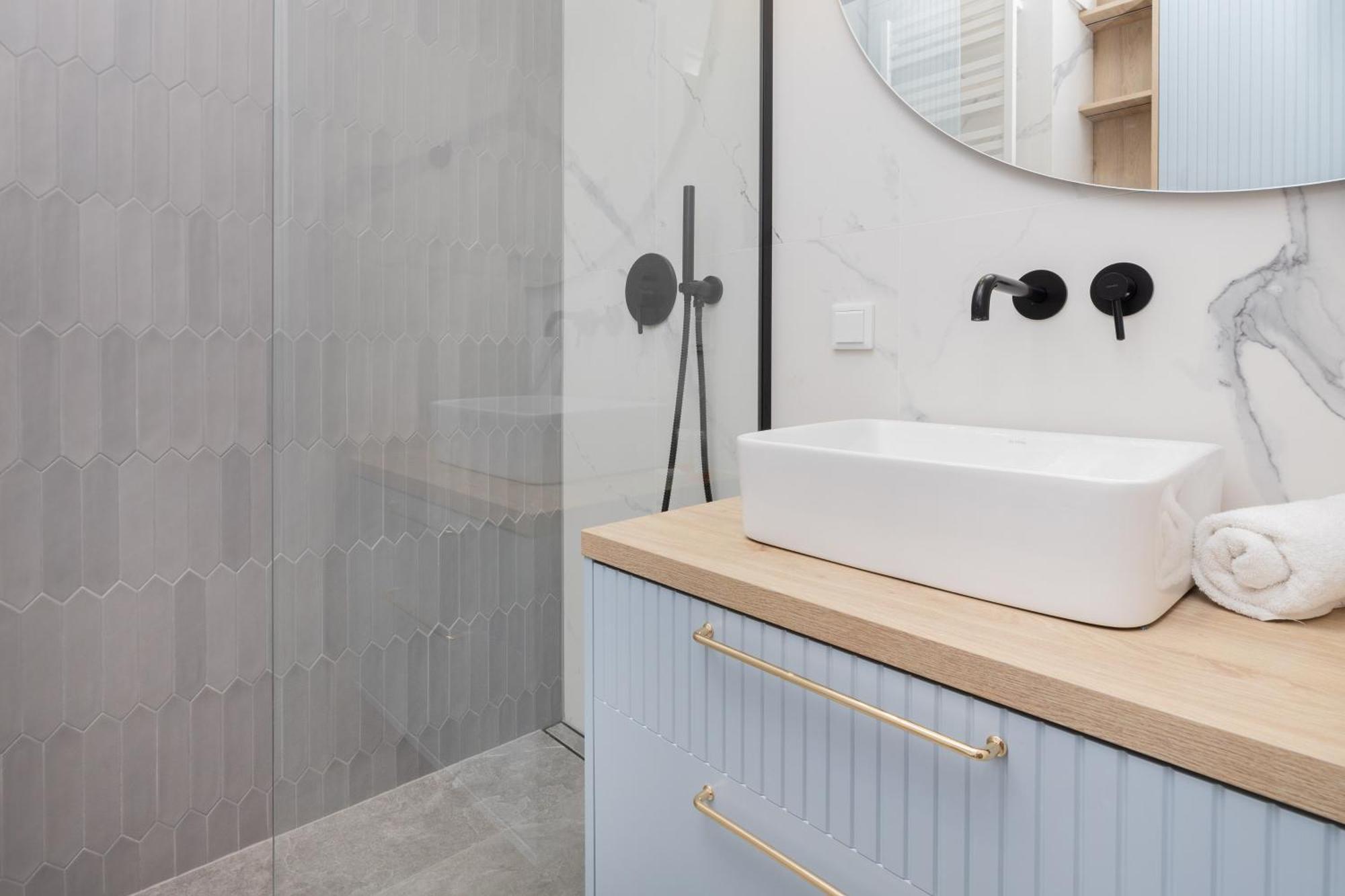 Sienna Grobla Apartment With View Of The Motlawa Terrace & Sauna, Gym By Noclegi Renters Gdansk Bagian luar foto